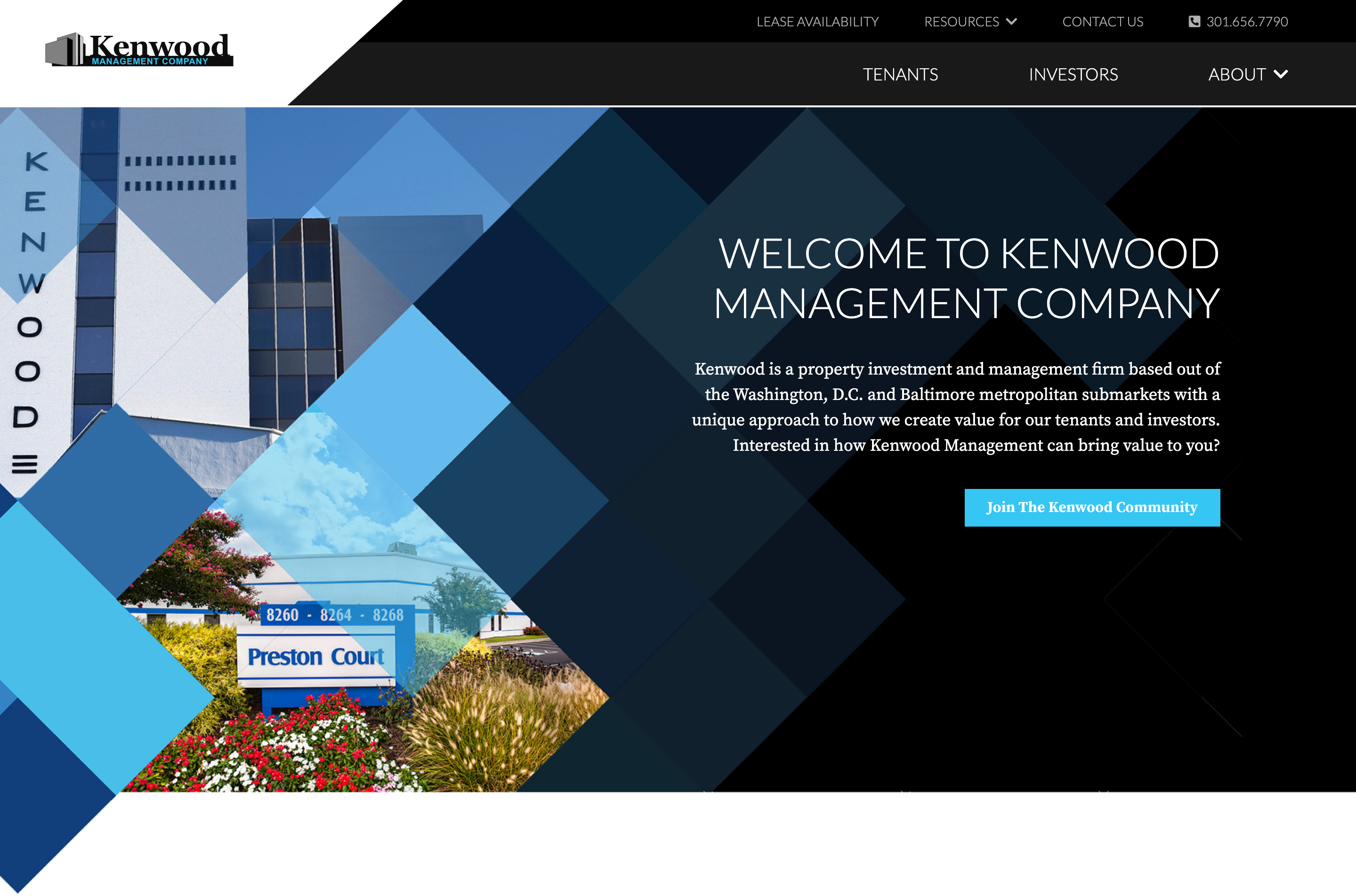  Kenwood Management Company 's new homepage